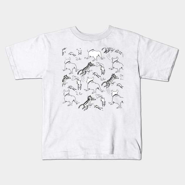 pattern Kids T-Shirt by justduick